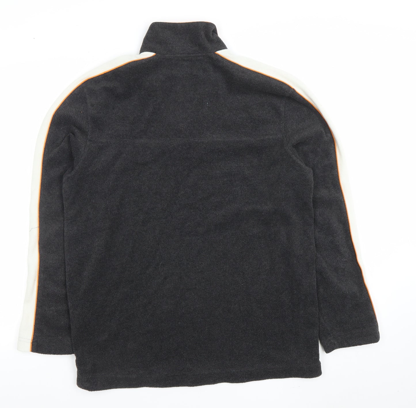 Active Sports Men's Black Fleece Half Zip Sweatshirt Size M