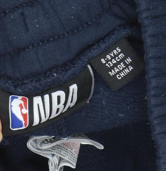 NBA Boys Blue 8-9 Years Jogger Sweatpants Fleece Activewear Trousers