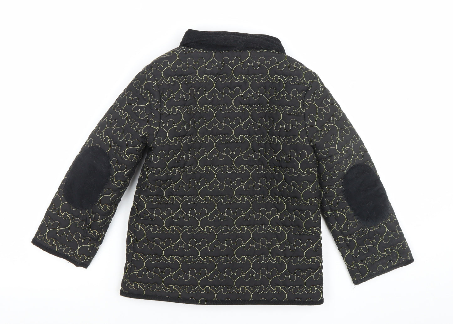 Batman Boys Black Quilted Mid-Length Jacket 6 Years