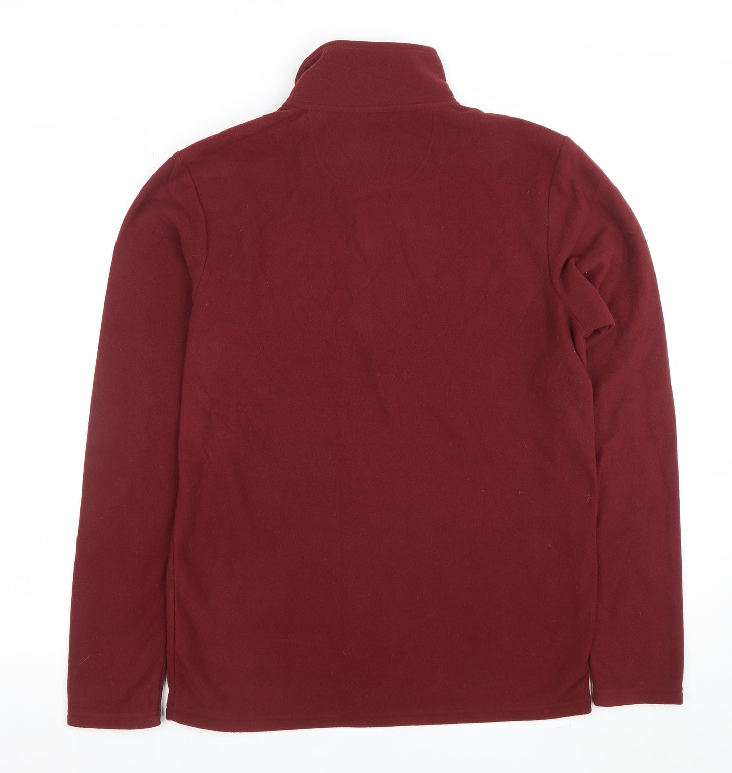 Peter Storm Men's Red Fleece 1/2 Zip Pullover Sweatshirt Size S