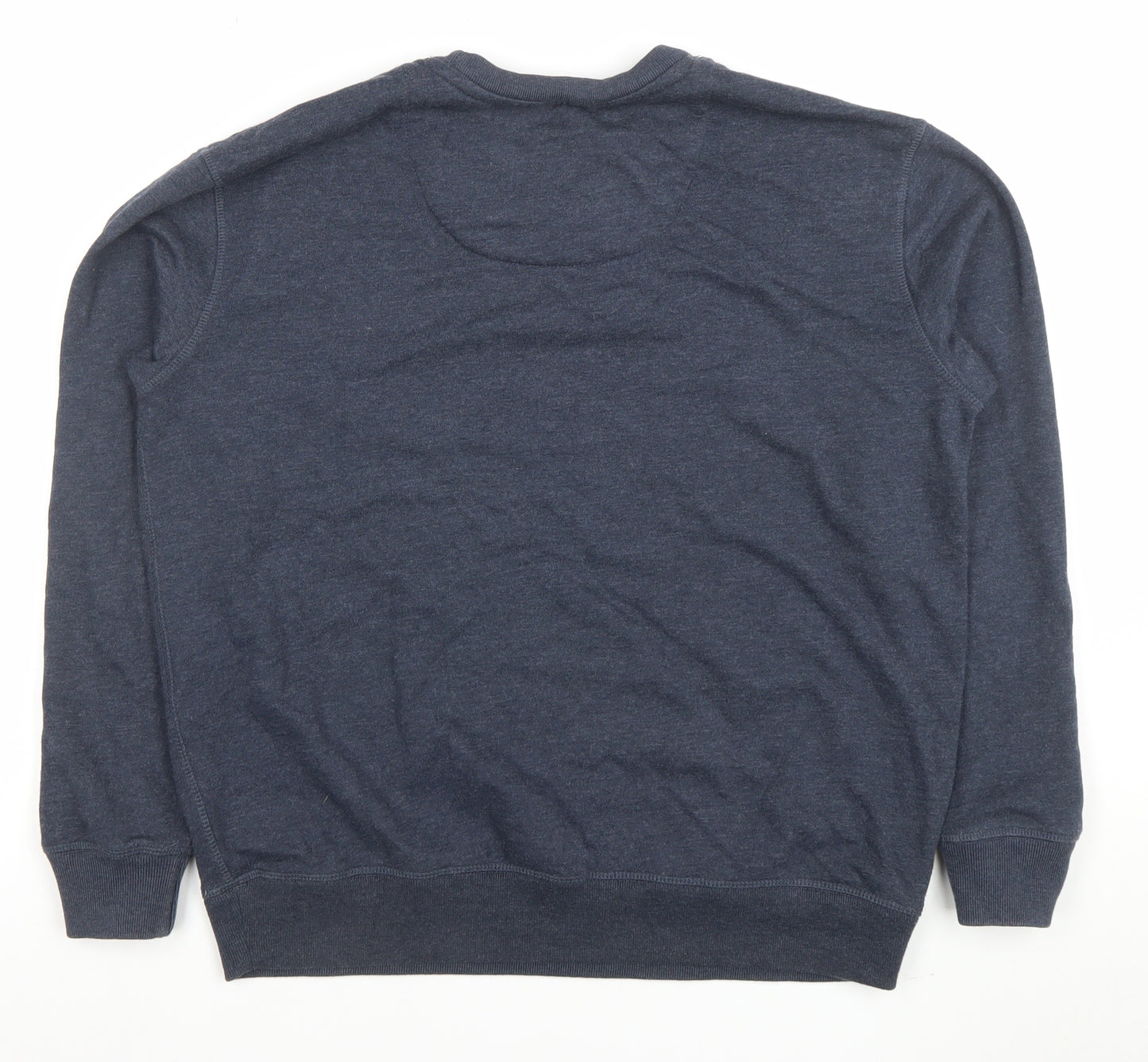 Jack Wills Women's Navy Crew Neck Pullover Sweatshirt UK 10