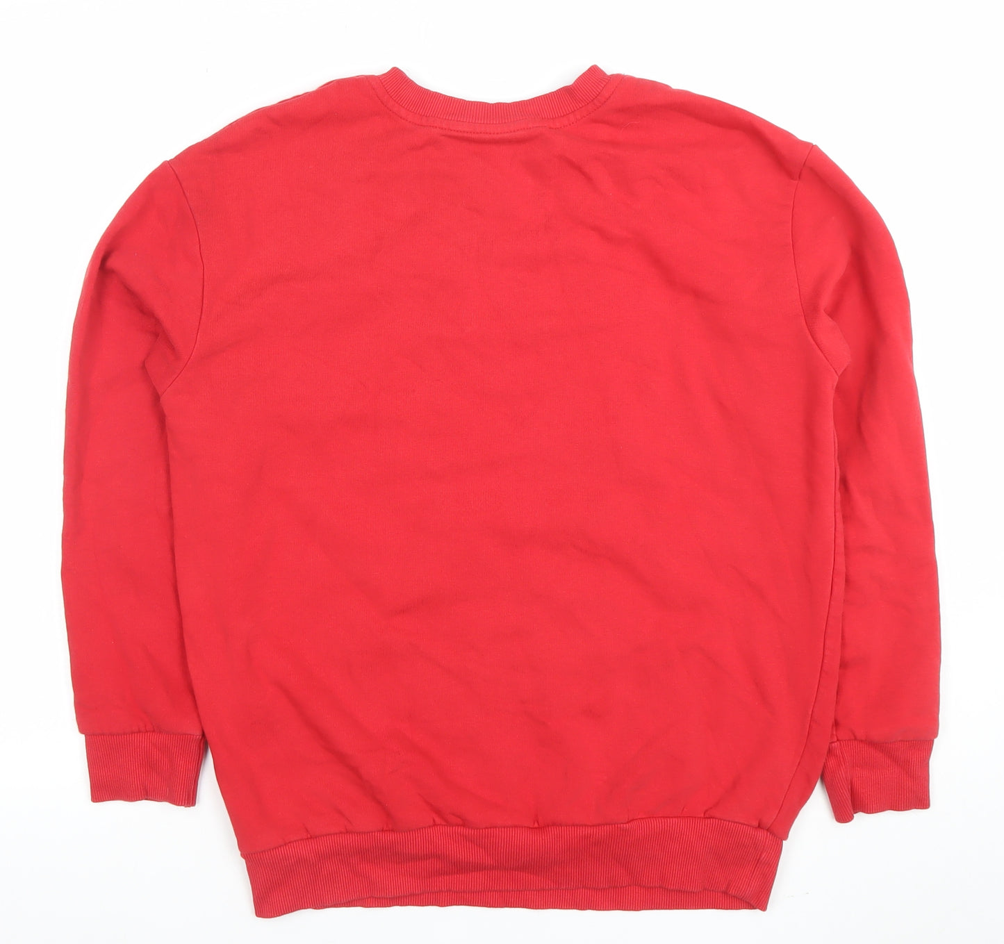 Disney at George Women Red Merry Christmas Sweatshirt UK 12-14