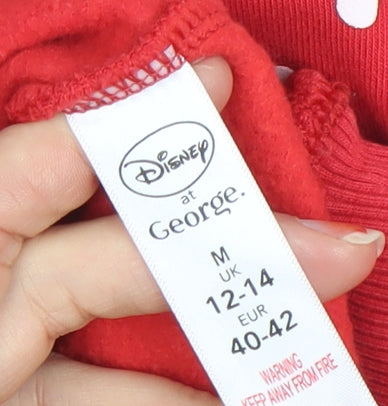 Disney at George Women Red Merry Christmas Sweatshirt UK 12-14