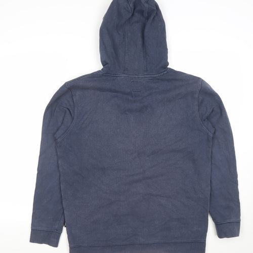 Vans Boys Navy Blue Pullover Hoodie XL Cotton Blend Skate Graphic