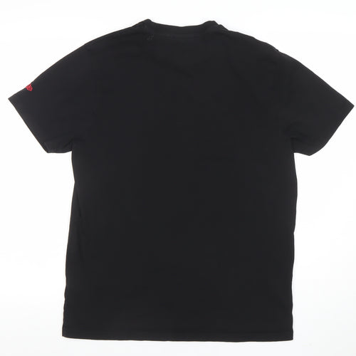 New Era Men’s Black Chicago Bulls Crew Neck Short Sleeve T-Shirt M