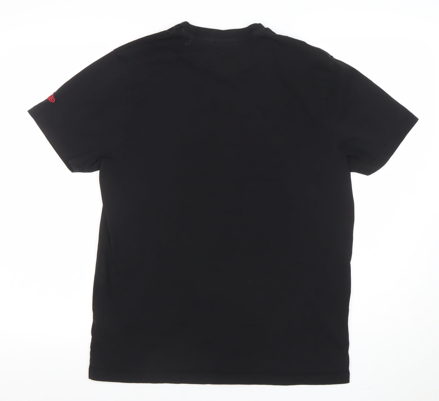 New Era Men’s Black Chicago Bulls Crew Neck Short Sleeve T-Shirt M