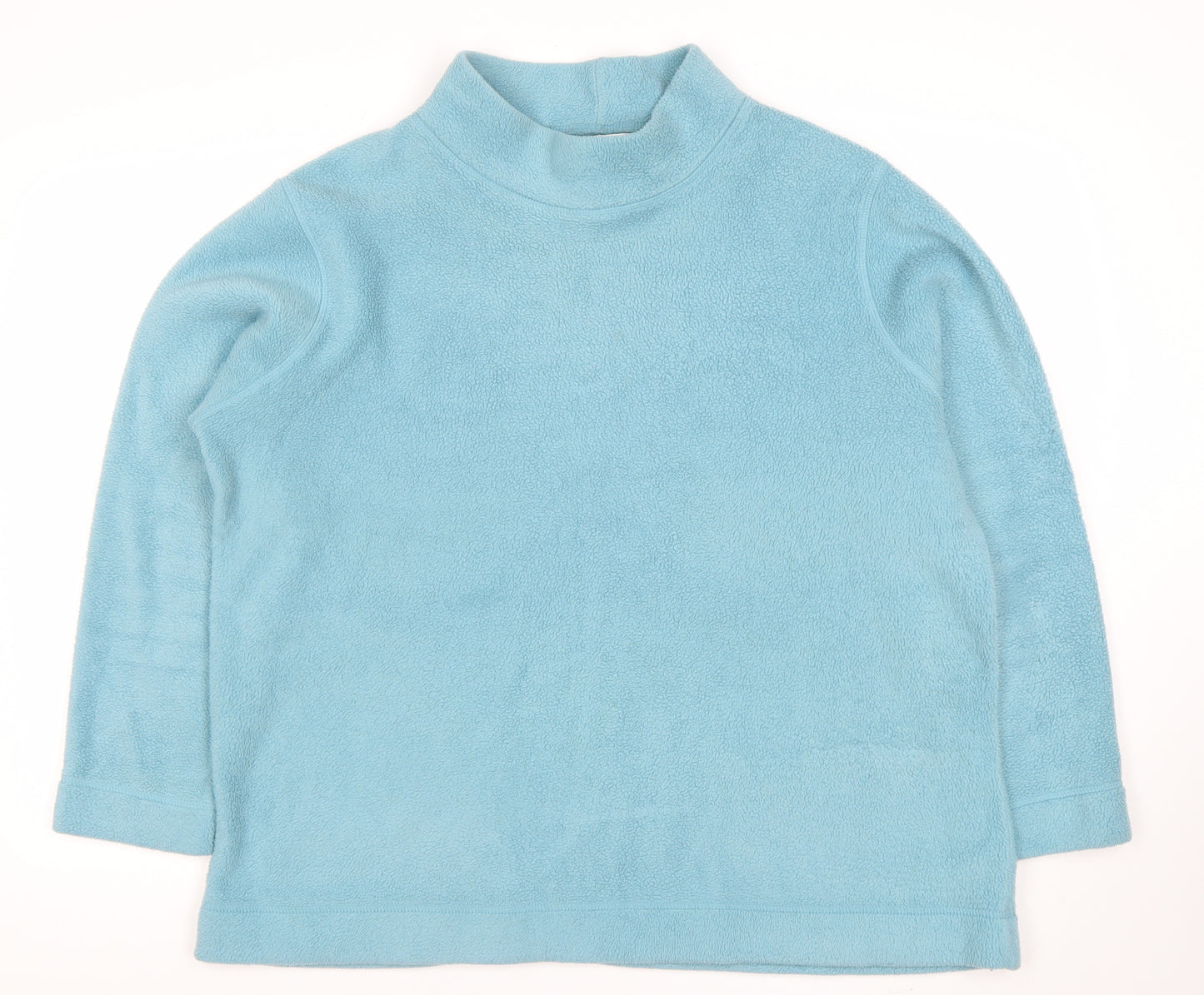 BHS Women Blue Size 18 Pullover Fleece Sweatshirt