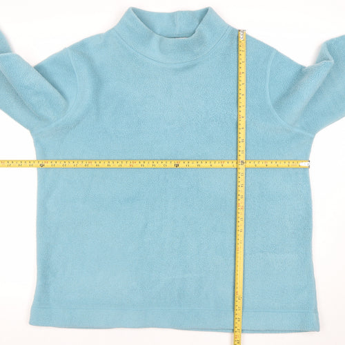 BHS Women Blue Size 18 Pullover Fleece Sweatshirt