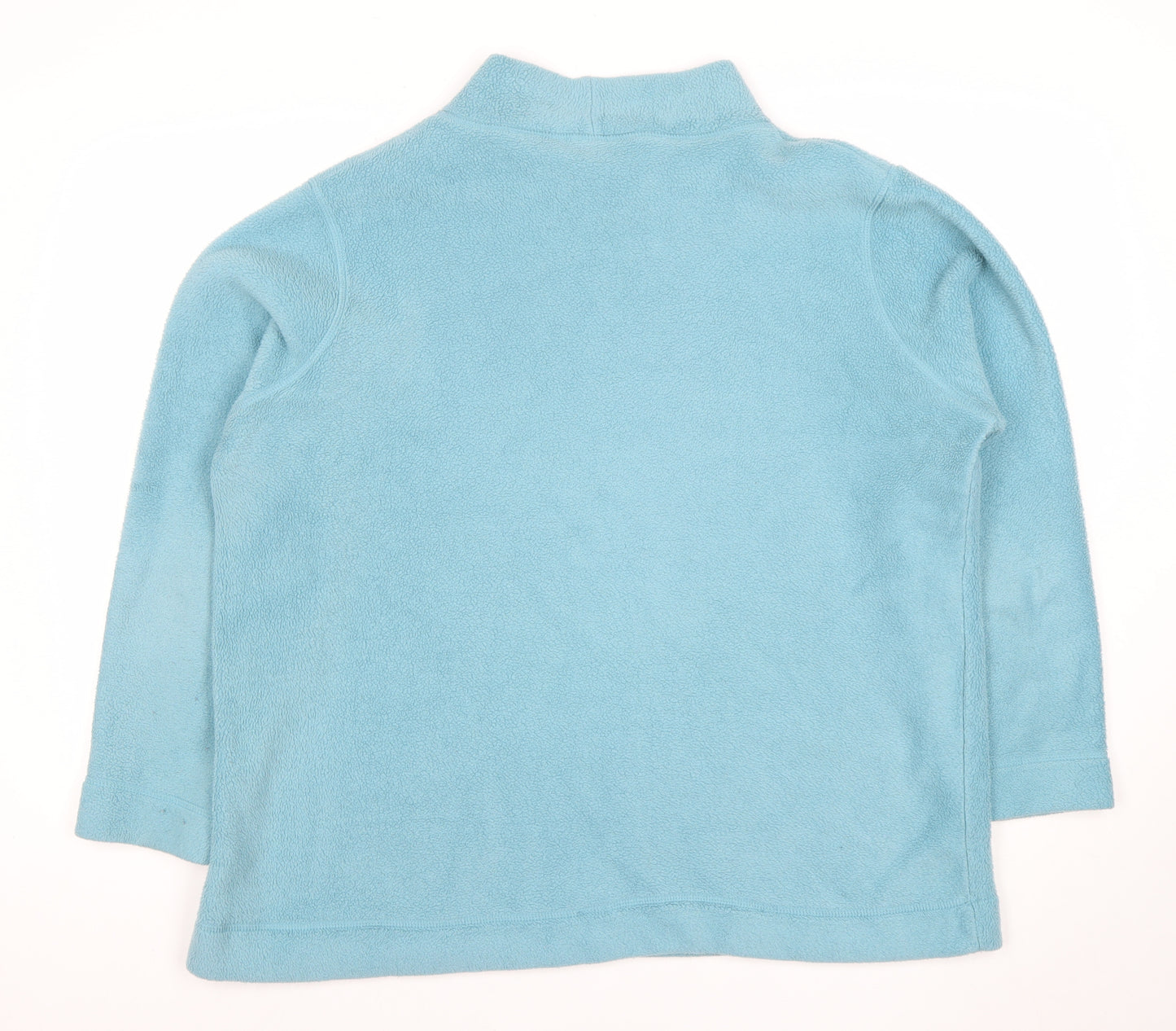 BHS Women Blue Size 18 Pullover Fleece Sweatshirt