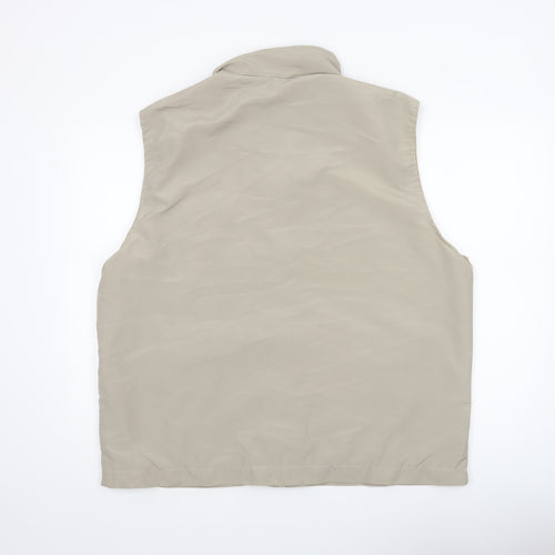 Atlas For Men Beige XL Men's Outdoor Bodywarmer Waistcoat