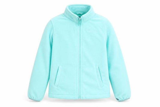 Mountain Warehouse Girls Blue Fleece Full Zip Jacket 9-10 Years Lightweight