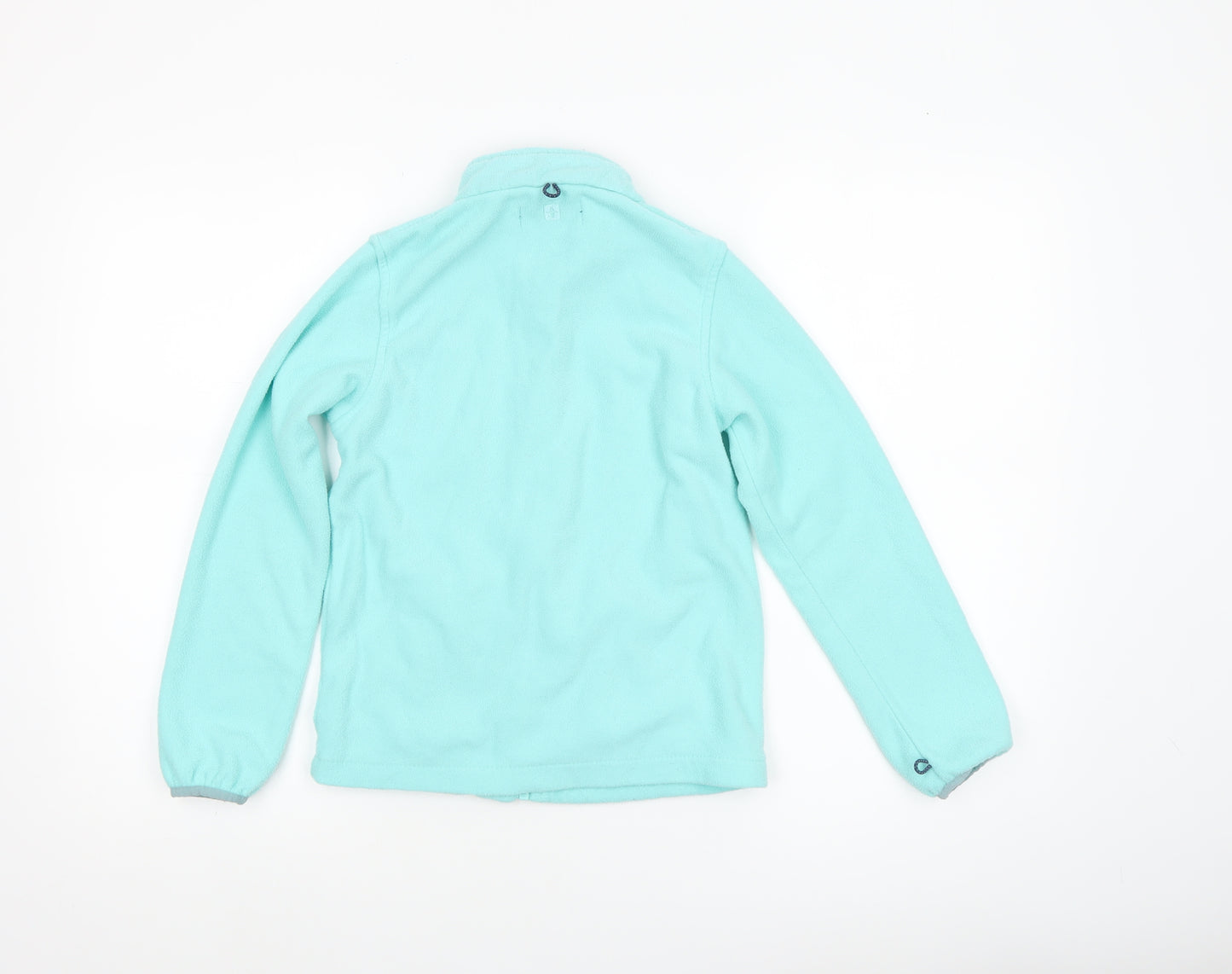 Mountain Warehouse Girls Blue Fleece Full Zip Jacket 9-10 Years Lightweight
