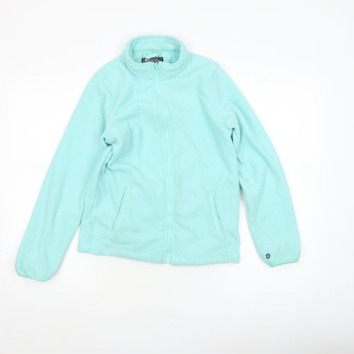 Mountain Warehouse Girls Blue Fleece Full Zip Jacket 7-8 Years