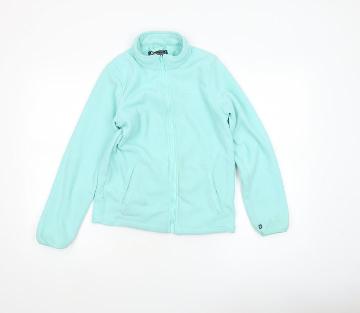 Mountain Warehouse Girls Blue Fleece Full Zip Jacket 7-8 Years