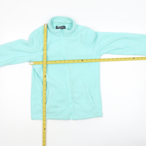 Mountain Warehouse Girls Blue Fleece Full Zip Jacket 7-8 Years
