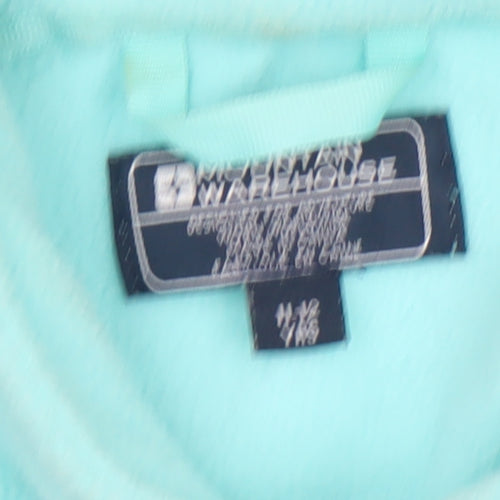 Mountain Warehouse Girls Blue Fleece Full Zip Jacket 7-8 Years