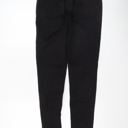 Dunnes Stores Women's Black Skinny Jeans Size 10 Slim Fit Denim