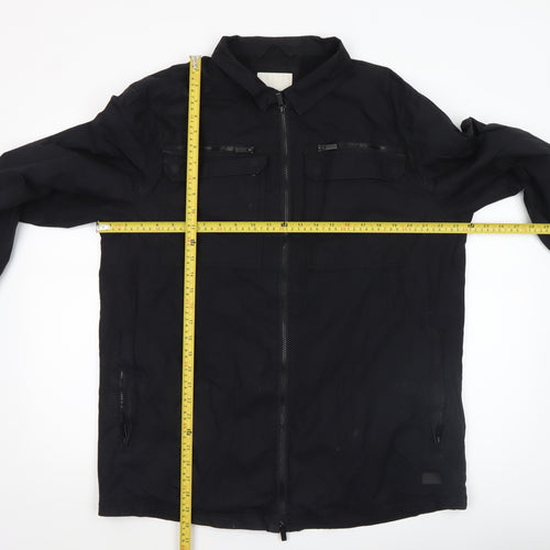 Firetrap Women's Black 2XL Military Style Zip Jacket