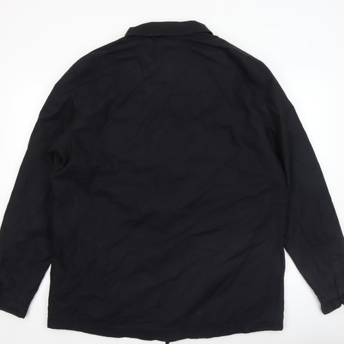 Firetrap Women's Black 2XL Military Style Zip Jacket