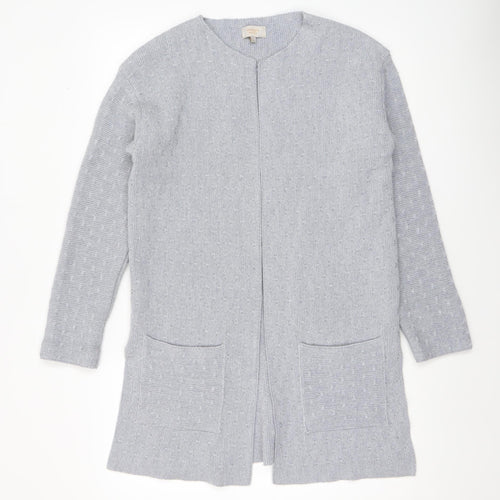 Modern Rarity Women’s Grey Long Cardigan S Wool Blend