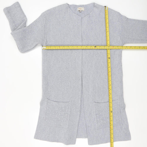 Modern Rarity Women’s Grey Long Cardigan S Wool Blend