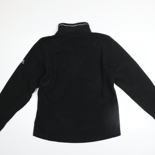 Craghoppers Men's Black Fleece 1/2 Zip Pullover Sweatshirt Size S