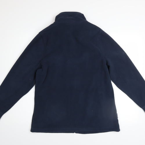 Trespass Women Blue Fleece Full Zip Jacket Size 12 Outdoor Warm