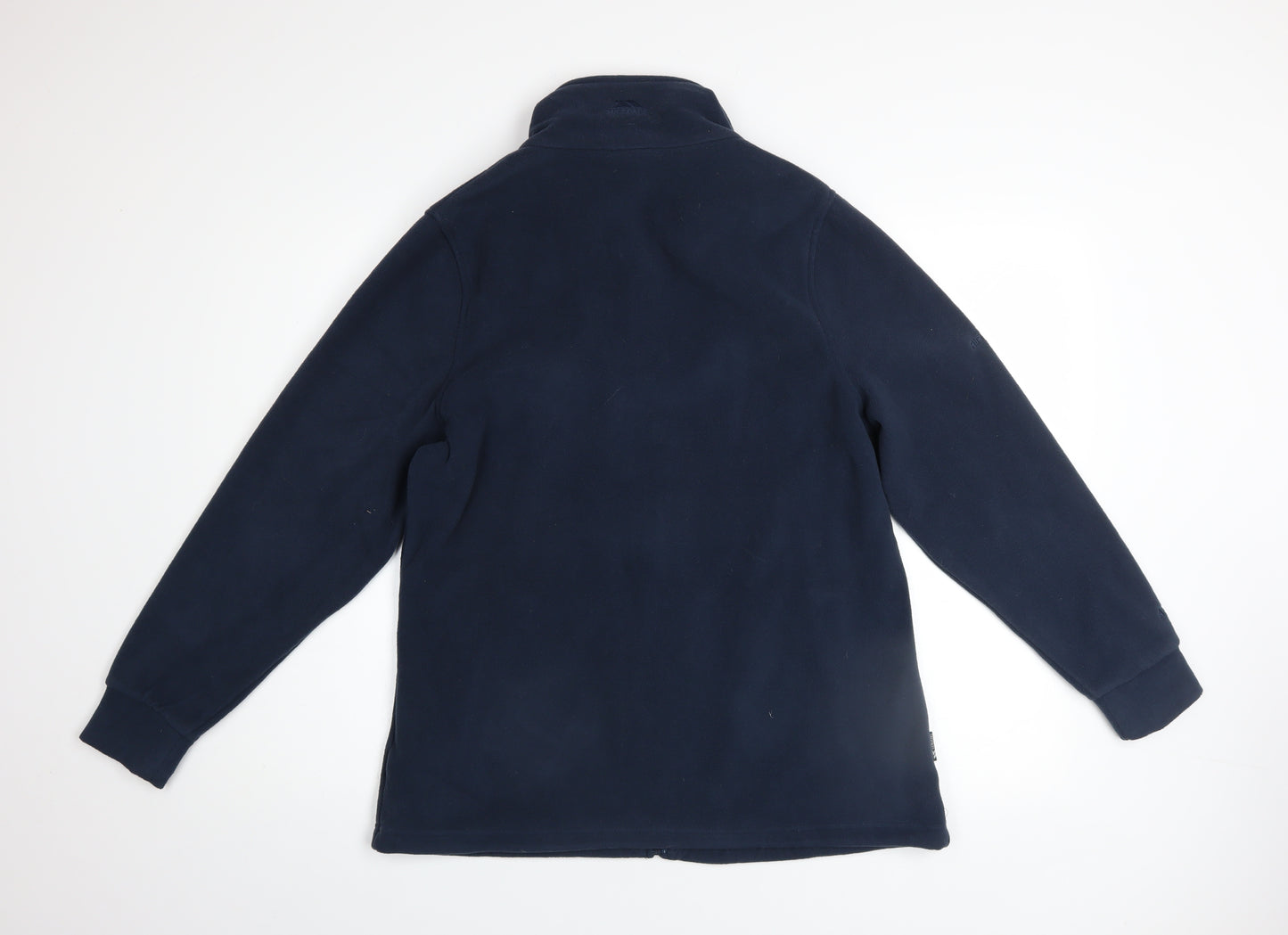 Trespass Women Blue Fleece Full Zip Jacket Size 12 Outdoor Warm
