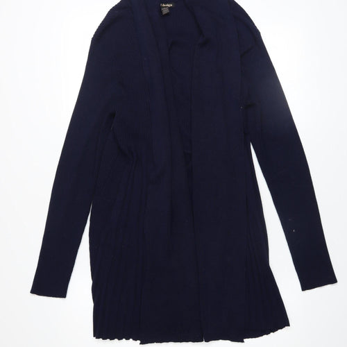 BY design Women's Blue Long Sleeve Knit Cardigan Size L