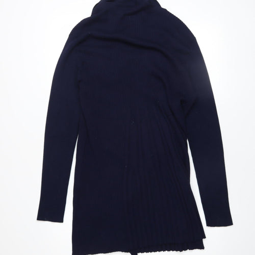 BY design Women's Blue Long Sleeve Knit Cardigan Size L