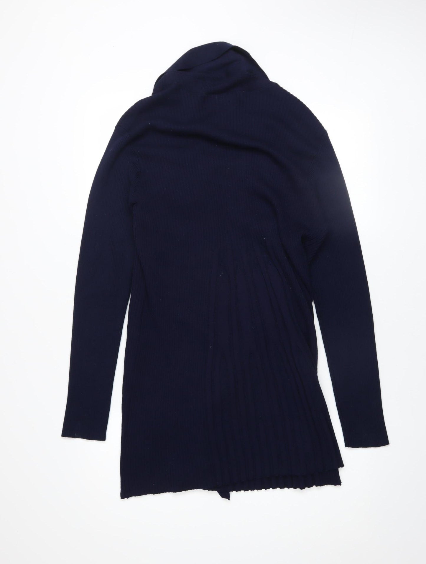 BY design Women's Blue Long Sleeve Knit Cardigan Size L