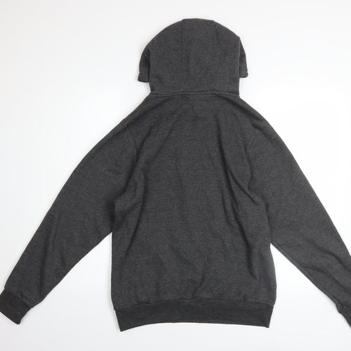 Slazenger Men's Grey Pullover Hoodie XS Regular Fit Fleece