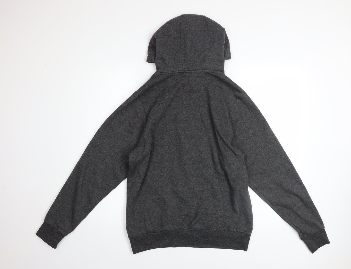 Slazenger Men's Grey Pullover Hoodie XS Regular Fit Fleece