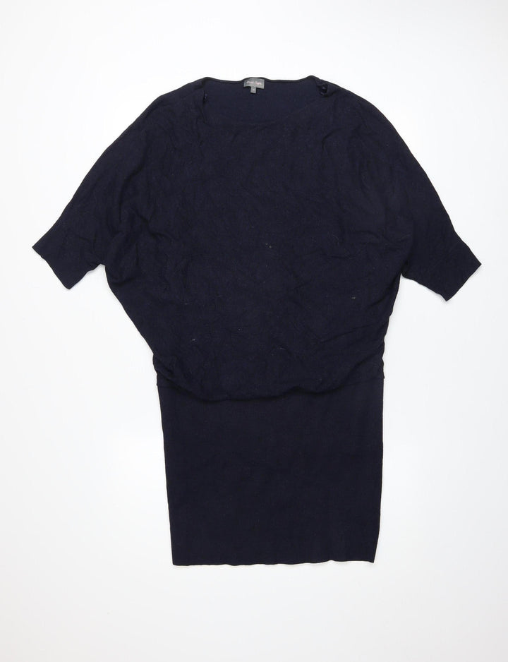 Phase Eight Women Blue Size 10 Knit Bodycon Dress