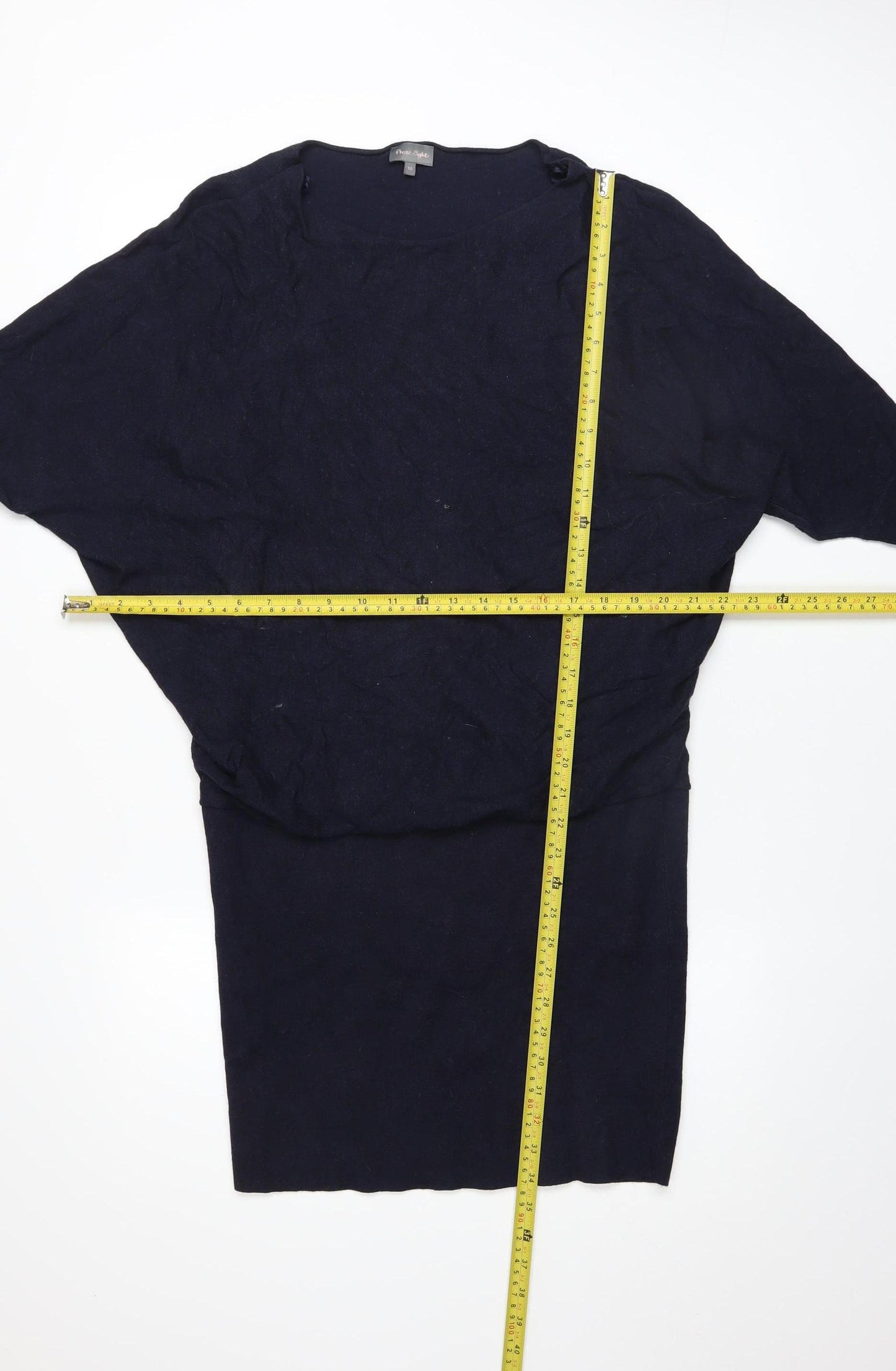 Phase Eight Women Blue Size 10 Knit Bodycon Dress