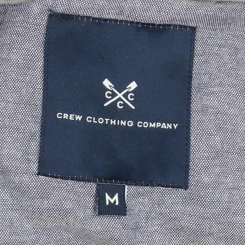 Crew Clothing Company Men’s Brown Full Zip Hoodie M