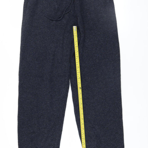 Pieces Womens Navy Blue XS Joggers Sweatpants Elastic Waist