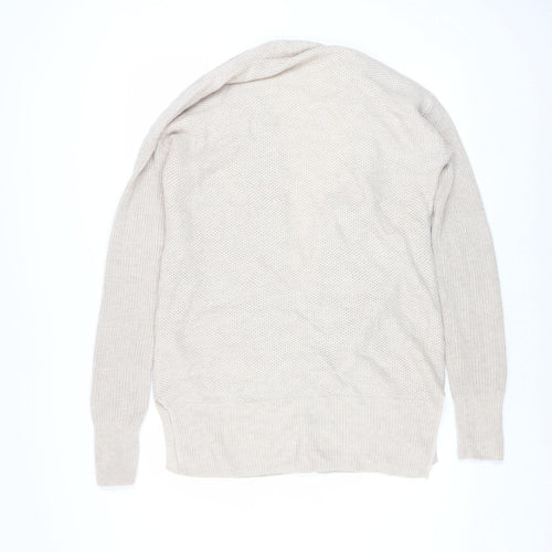 GAP Women’s Beige Open Knit Long Sleeve Cardigan Size S