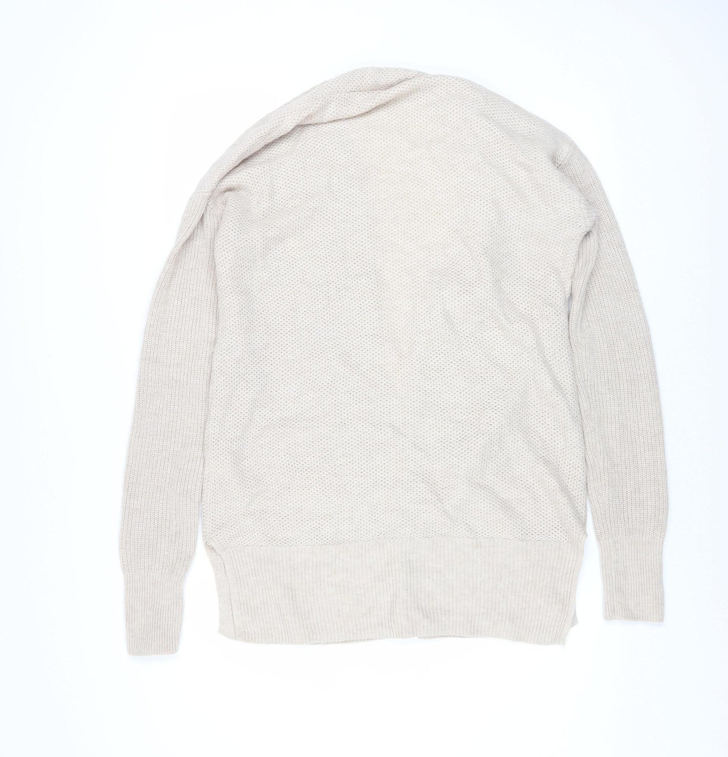 GAP Women’s Beige Open Knit Long Sleeve Cardigan Size S