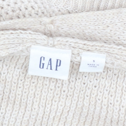GAP Women’s Beige Open Knit Long Sleeve Cardigan Size S