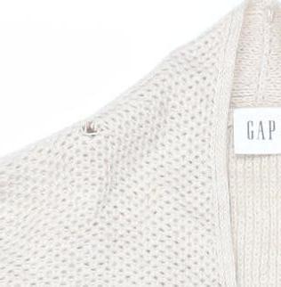 GAP Women’s Beige Open Knit Long Sleeve Cardigan Size S