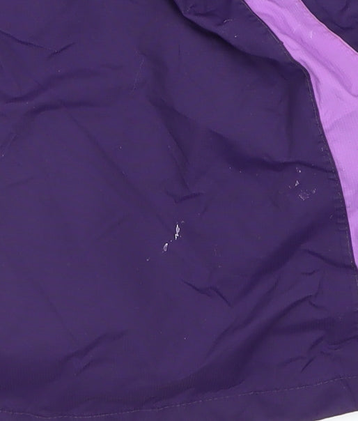 Mountain Warehouse Girls Purple 3-in-1 Waterproof Hooded Jacket 9-10 Years