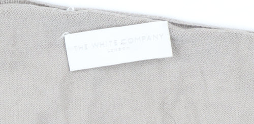 The White Company Women’s Beige Merino Wool V-Neck Jumper L
