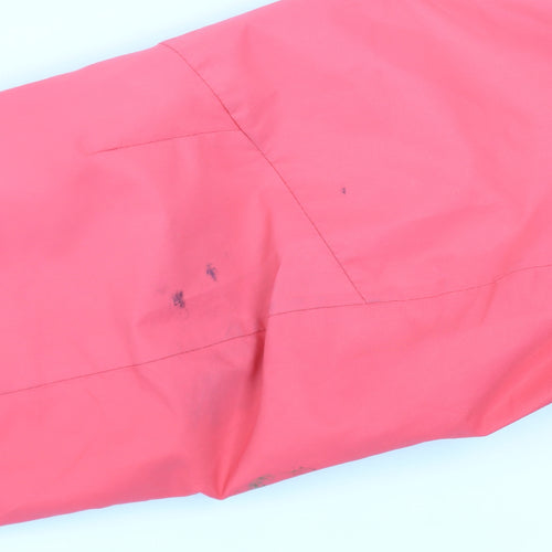 Craghoppers Womens Pink Waterproof Hooded Rain Jacket Size 18