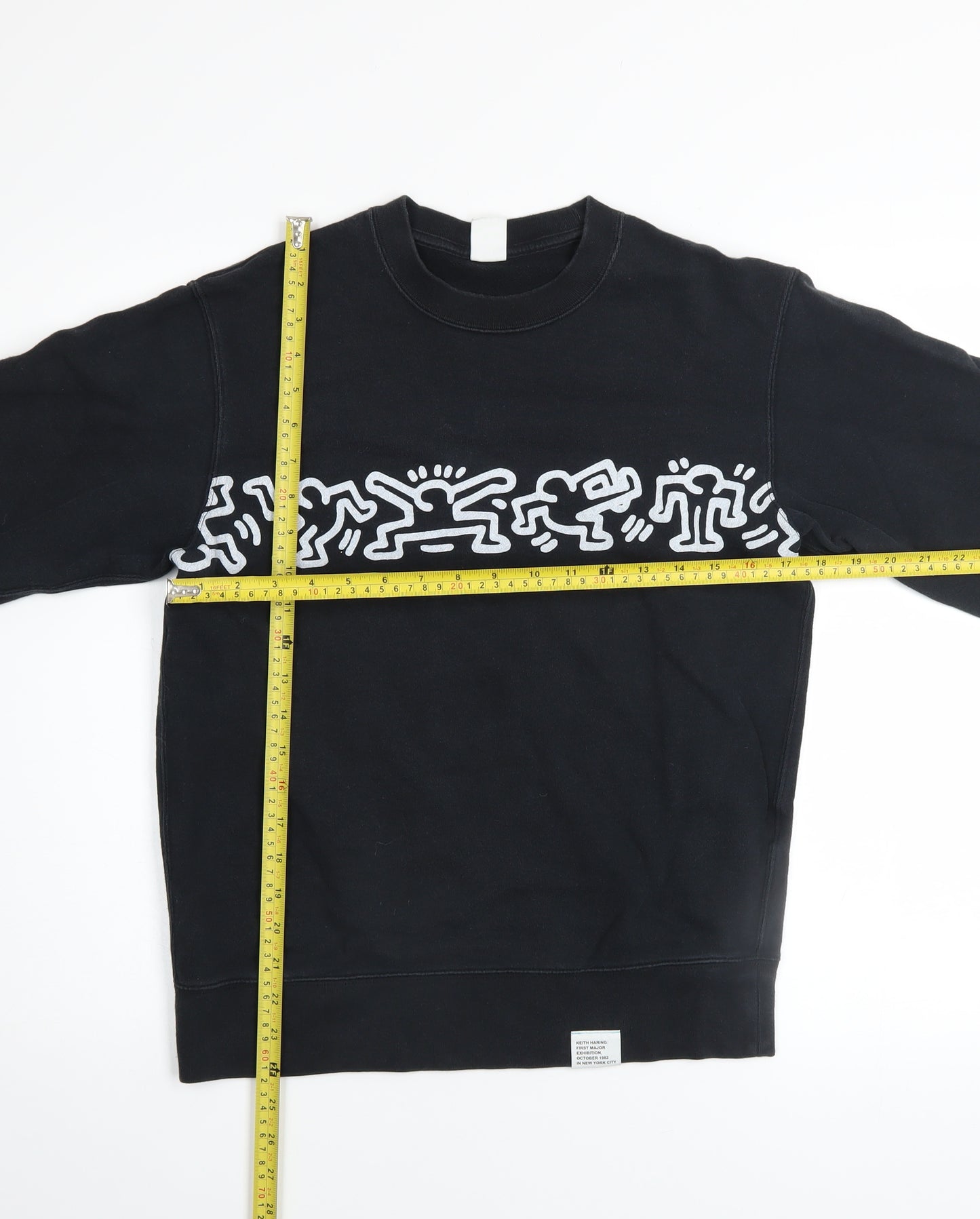 Uniqlo Men’s Black Keith Haring Graphic Pullover Sweatshirt Size S