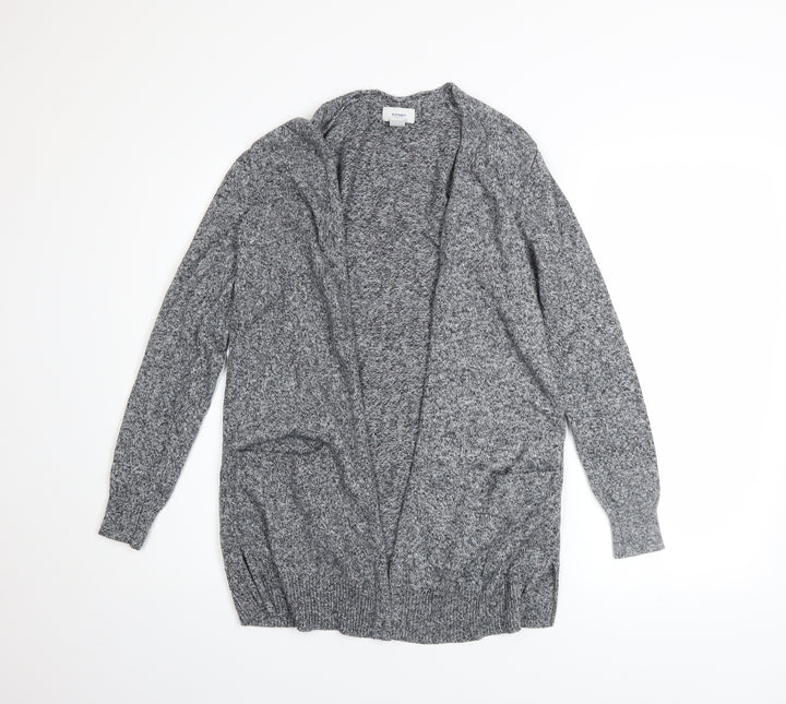 Old Navy Women’s Grey Knit Open Front Long Sleeve Cardigan XS