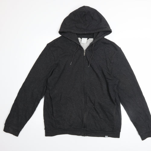 Puma Men’s Black Full Zip Hoodie Size S Regular Fit