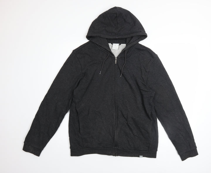 Puma Men’s Black Full Zip Hoodie Size S Regular Fit