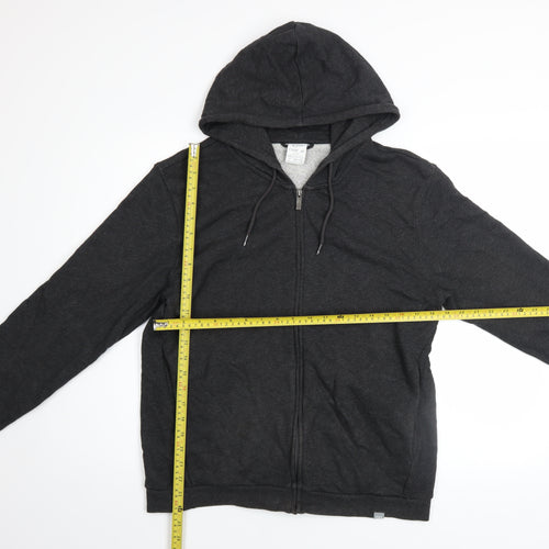 Puma Men’s Black Full Zip Hoodie Size S Regular Fit