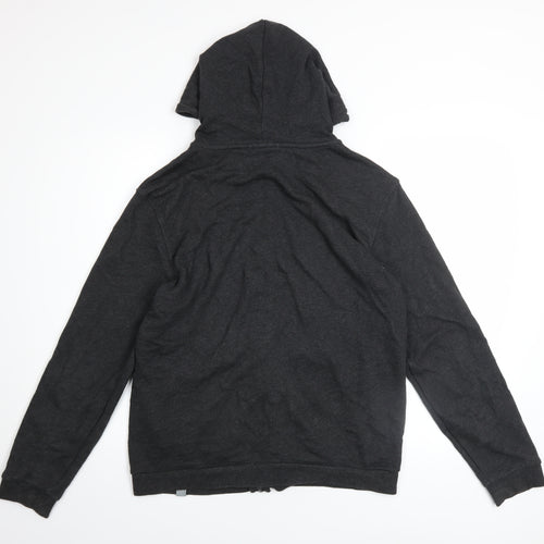 Puma Men’s Black Full Zip Hoodie Size S Regular Fit